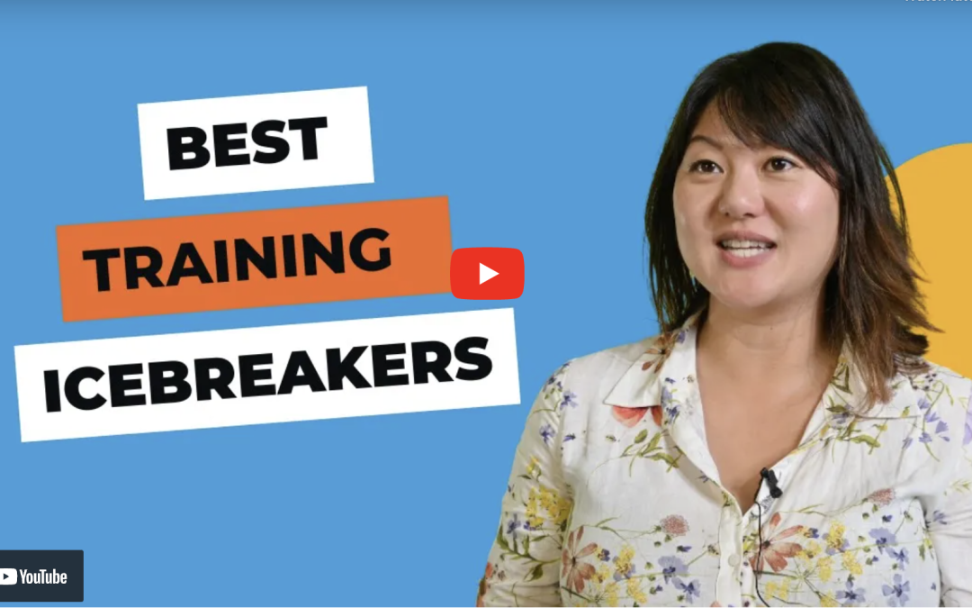 Training icebreakers to use in the classroom
